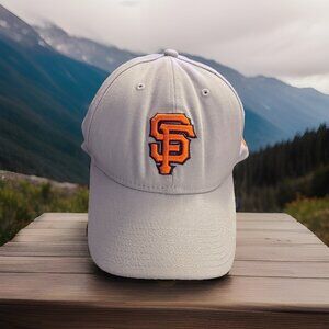 NEW ERA San Francisco GIANTS 39THIRTY Medium-Large fitted baseball Hat‎ (Gray)